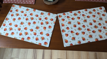 Load image into Gallery viewer, Pair of 2 Cotton Reversible Placemats
