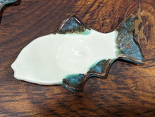 Load image into Gallery viewer, Mini fish pottery spoon/chopstick rests /jewelry
