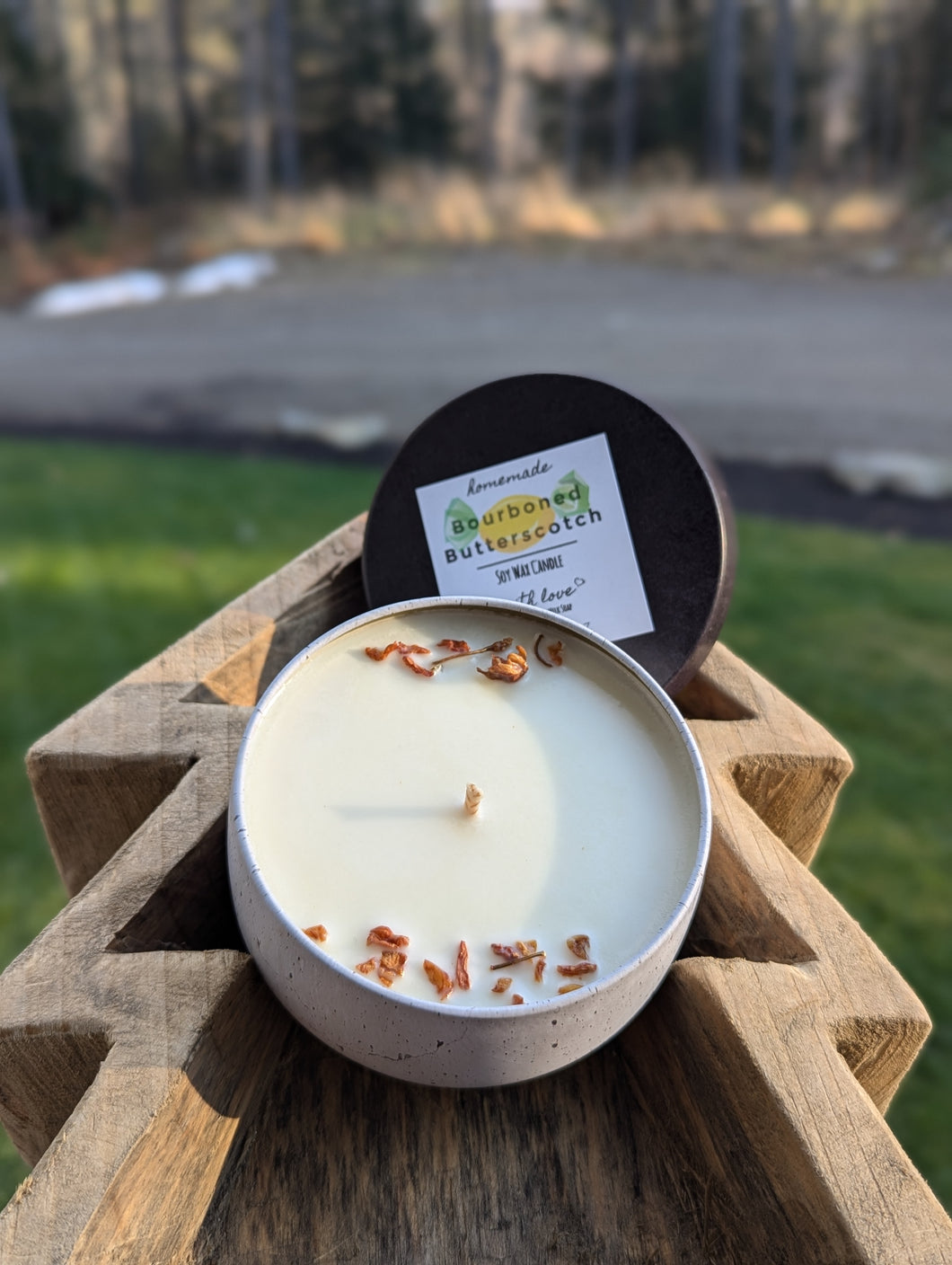 Bourboned Butterscotch Soy Candle