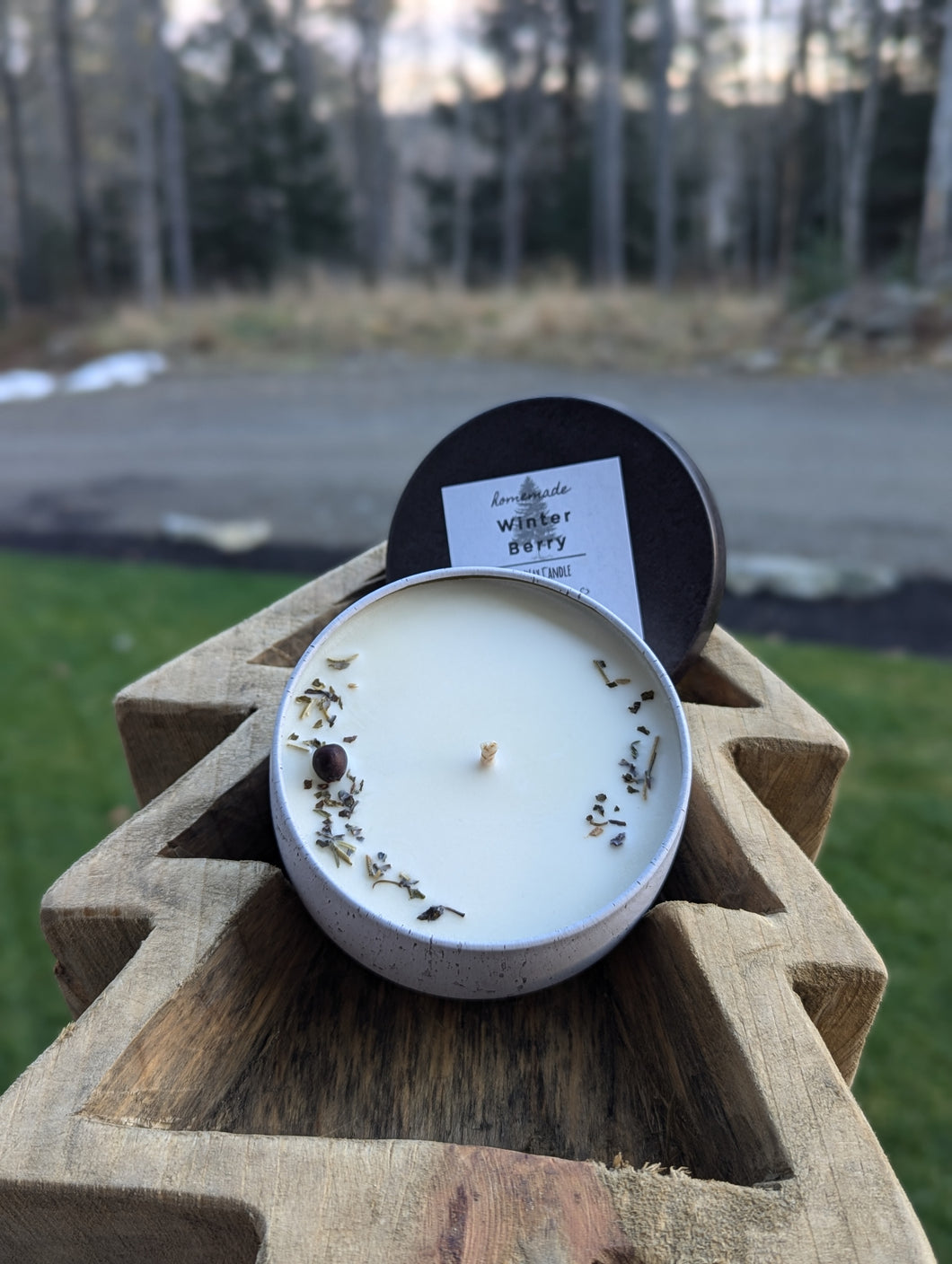 Winter Berry Soy Candle
