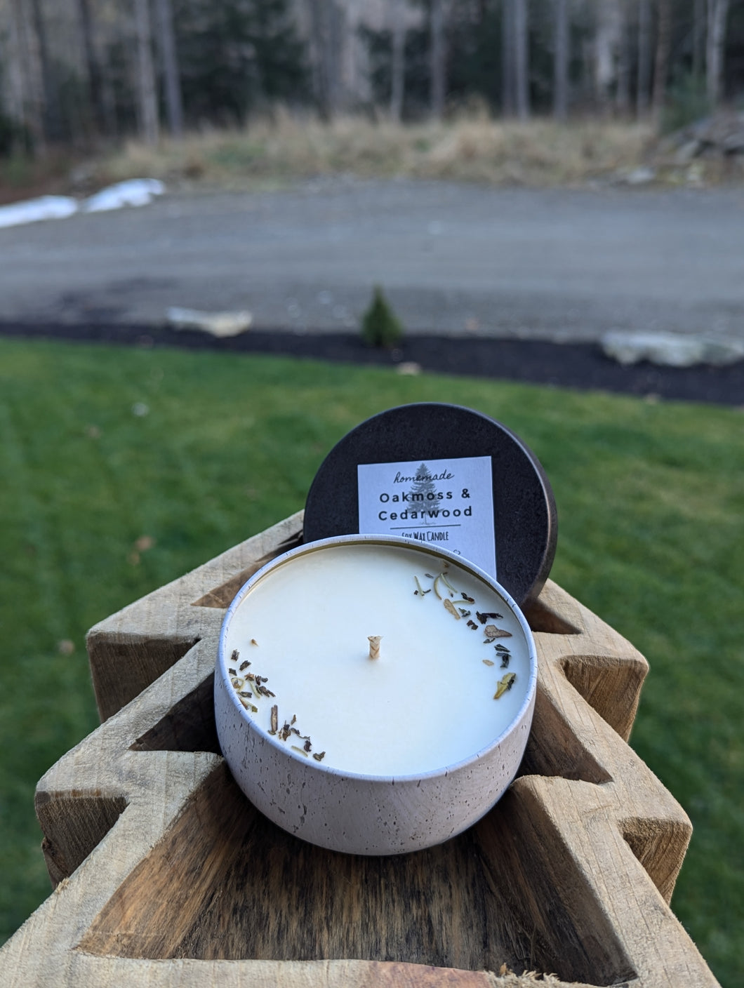 Oakmoss & Cedarwood Soy Candle