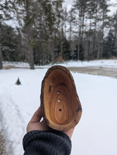 Load image into Gallery viewer, Large Rustic Olive Wood Soap Dish
