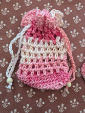 Load image into Gallery viewer, Ruffle Cotton Crotchet Soap Bag
