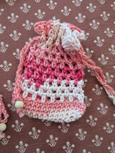 Load image into Gallery viewer, Ruffle Cotton Crotchet Soap Bag
