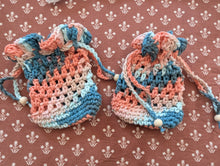 Load image into Gallery viewer, Ruffle Cotton Crotchet Soap Bag
