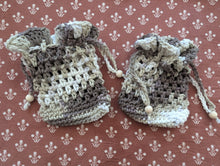 Load image into Gallery viewer, Ruffle Cotton Crotchet Soap Bag
