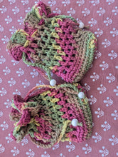Load image into Gallery viewer, Ruffle Cotton Crotchet Soap Bag
