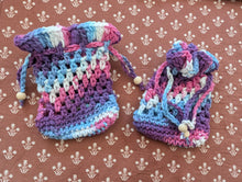 Load image into Gallery viewer, Ruffle Cotton Crotchet Soap Bag
