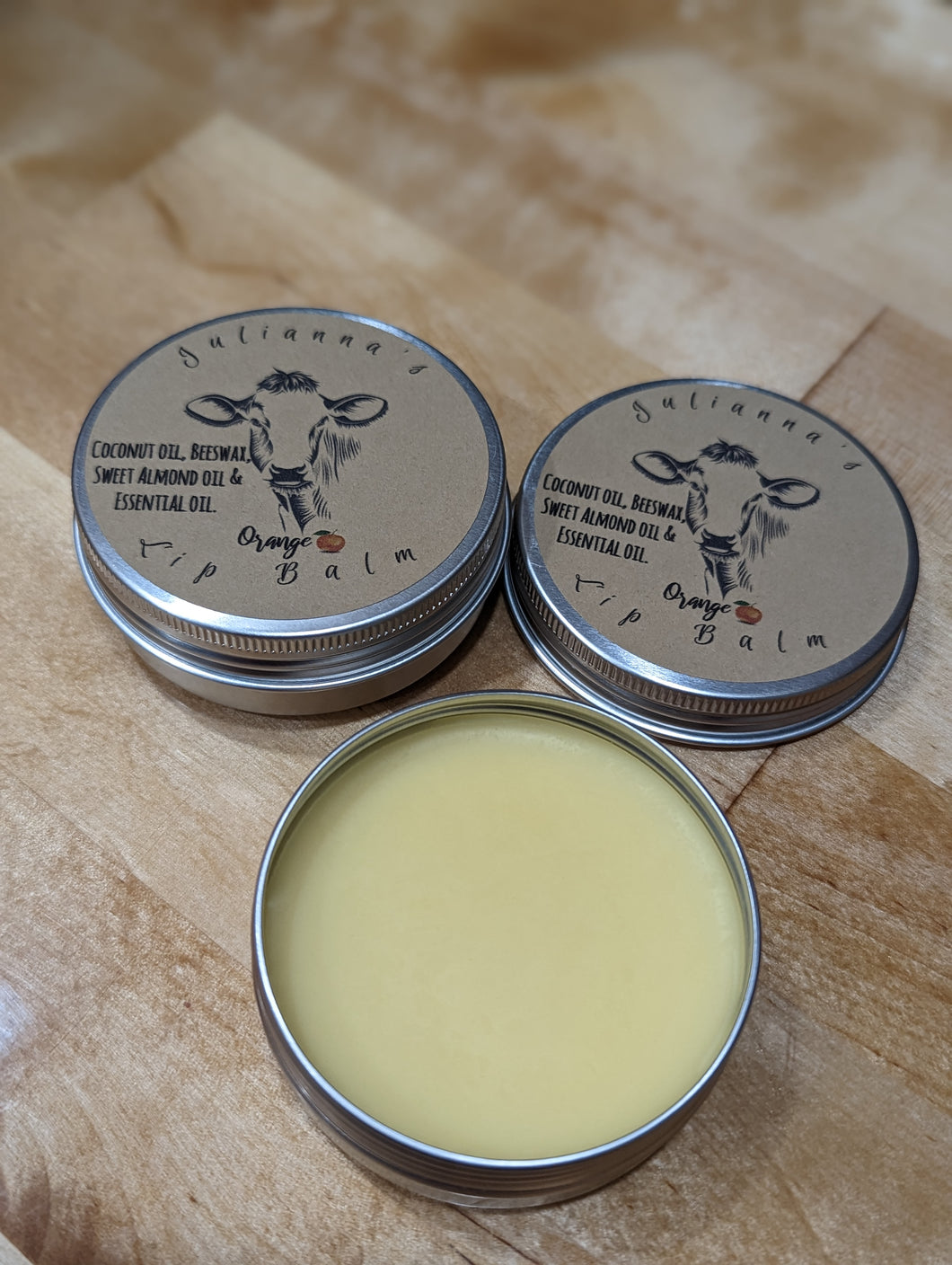 Orange Lip Balm