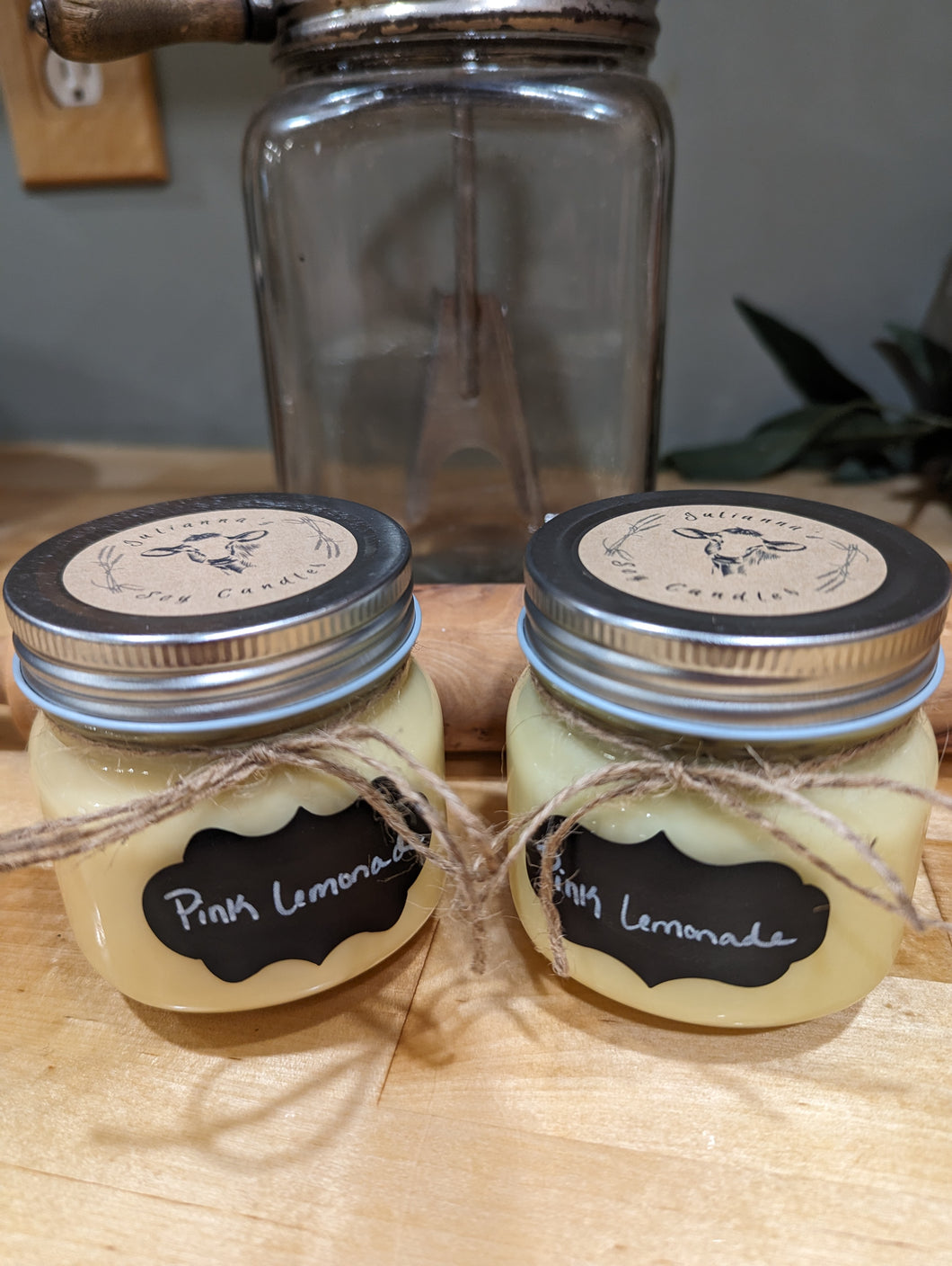 SALE Pink Lemonade Soy Candle