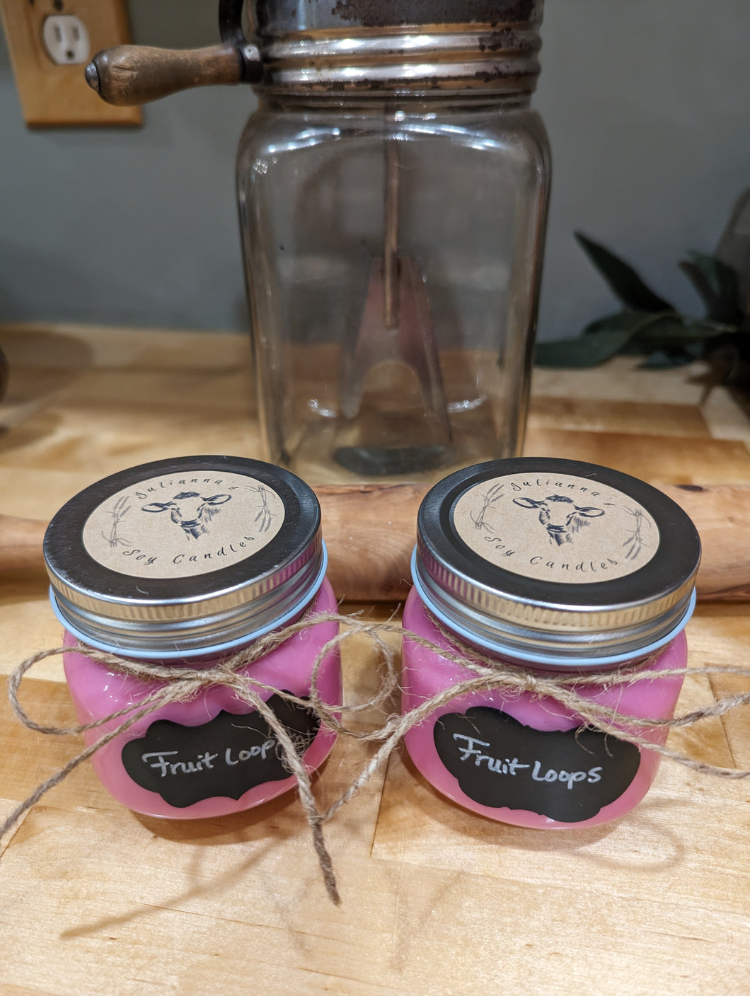 SALE Fruit Loops Soy Candle