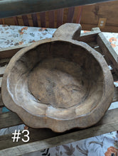 Load image into Gallery viewer, *SALE* Large Waxed Farmhouse Pumpkin Dough Bowl

