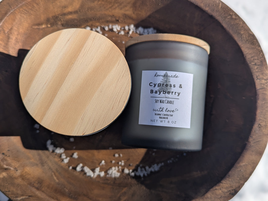 Cypress & Bayberry Soy Candle