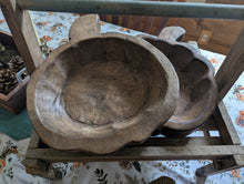 Load image into Gallery viewer, *SALE* Large Waxed Farmhouse Pumpkin Dough Bowl
