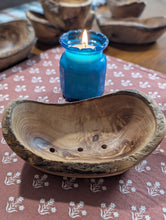 Load image into Gallery viewer, Large Rustic Olive Wood Soap Dish
