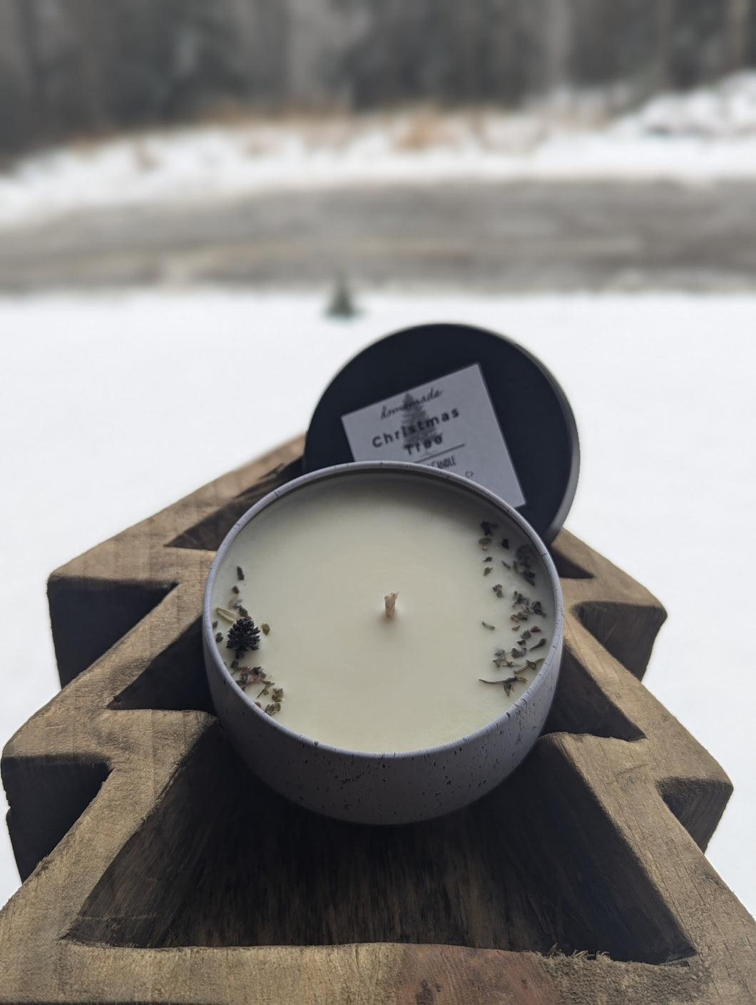 Christmas Tree Soy Candle