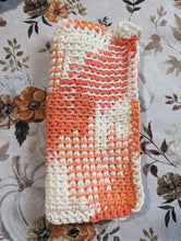Load image into Gallery viewer, Hand crotchet cotton dish/washcloth.
