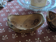 Load image into Gallery viewer, Rustic Olive Wood Soap Dish
