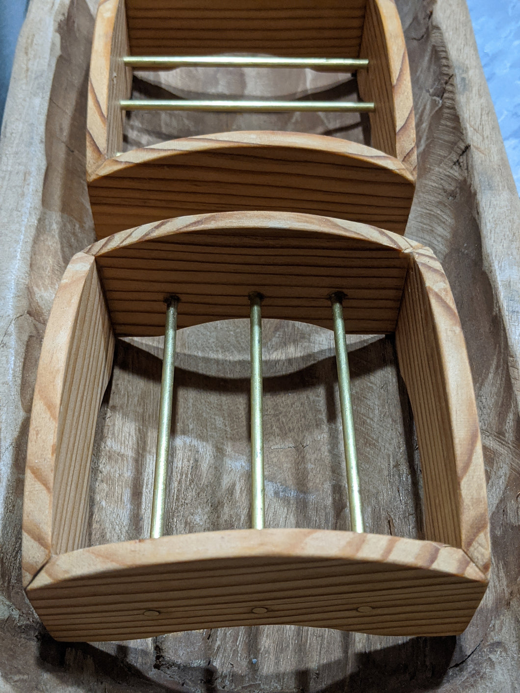 Douglas fir Wooden soap dishes!
