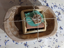 Load image into Gallery viewer, Handcrafted Dough Bowl Soap Dish Set
