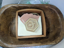 Load image into Gallery viewer, Handcrafted Dough Bowl Soap Dish Set
