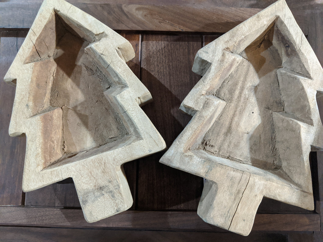 SALE Christmas Tree Bowls