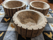 Load image into Gallery viewer, SALE Ridgy Round Dough Bowl
